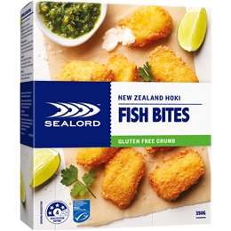 Sealord Gluten Free Hoki Bites Sealord