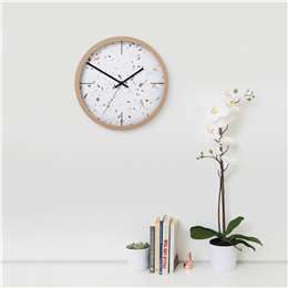 Inspire Wall Clock Terrazzo Pattern 