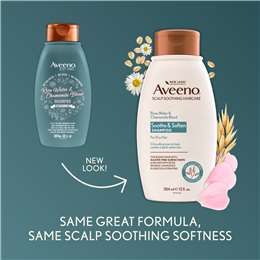 Aveeno Rose Water & Chamomile Shampoo For Dry Hair