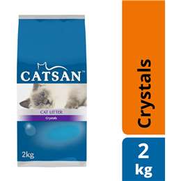 Catsan cat litter store crystals