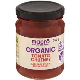 Macro Organic Tomato Chutney 250g