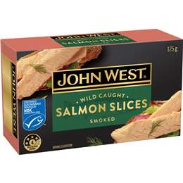 John West Smoked Wild Caught Salmon Slices