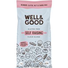 Well & Good Gluten Free Self Raising Flour