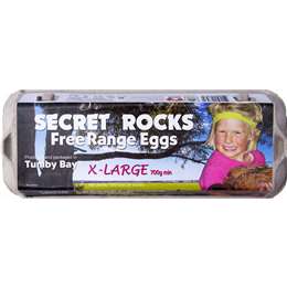 Secret Rocks Secret Rocks Extra Large Free Range Eggs 700g