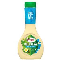 Praise Dressings Coleslaw 99% Fat Free 330mL