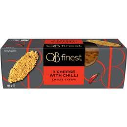 OB Finest Three Cheese Crisps With Chilli