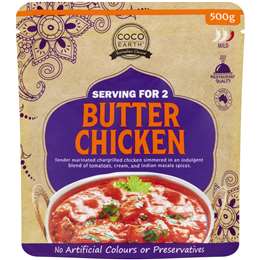 Coco Earth Butter Chicken For Two Serving For Two