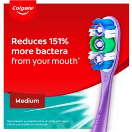 Colgate Toothbrush 360 Whole Mouth Clean Medium Each | Woolworths