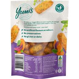 Yumi's Minis Roasted Veggies & Oregano