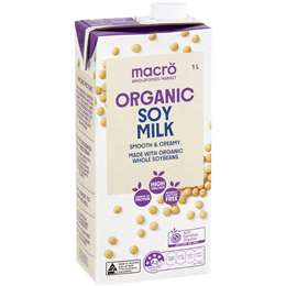 Macro Organic Soy Long Life Milk UHT