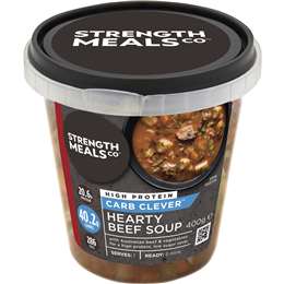 Strength Meals Co High Protein Hearty Beef Soup