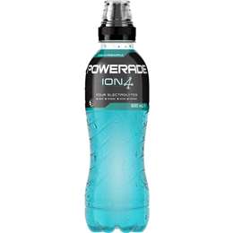 Powerade Flo Cap Ion 4 Kiwi & Pineapple Bottle 600ml