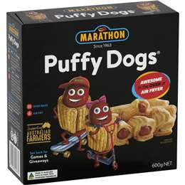 Diet info for Marathon Puffy Dogs 600g - Spoonful