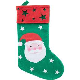 Christmas Stocking Santa Each | Woolworths