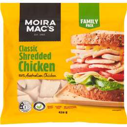 Moira Macs RSPCA Approved Shredded Chicken 420g