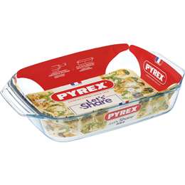 Pyrex Let's Share Glass<br>Roasting Dish 4L each