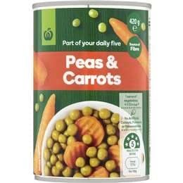 Woolworths Peas & Carrots 