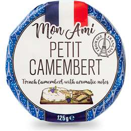 Mon Ami Mild & Creamy Camembert Petit 125g