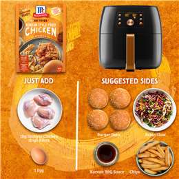 Mccormick Air Fryer Korean Style Fried Chicken Recipe Base