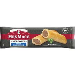 Mrs Mac's Microwave Giant Sausage Roll Frozen 175g