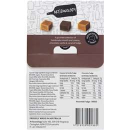 Artisanology Assorted Fudge 125g | Woolworths