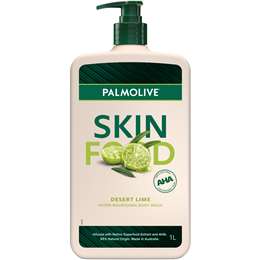 Palmolive Skin Food Desert Lime Hyper Nourishing Body Wash 1l