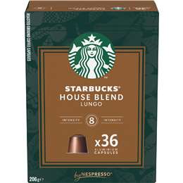 Starbucks by Nespresso House Blend Coffee Pods 36 pack