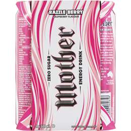 Mother Razzle Berry Raspberry Flavoured Energy Drink