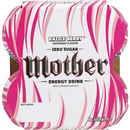 Mother Razzle Berry Raspberry Flavoured Energy Drink
