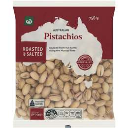 Woolworths Australian Pistachios Roasted & Salted