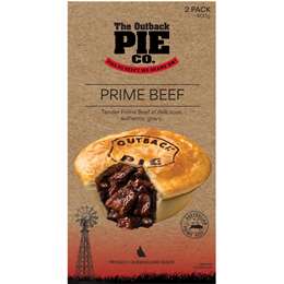 The Outback Pie Co. The Outback Pie Co Prime Beef Pies Frozen