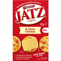 Arnott's Jatz Cracker Biscuits & Tasty Cheese