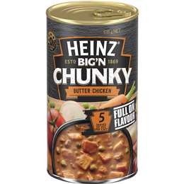 Heinz Big n Chunky Butter Chicken Soup Ready Meals 535g