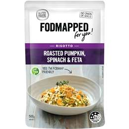 Fodmapped Roasted Pumpkin Spinach & Feta
