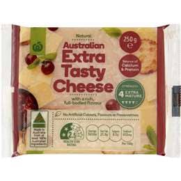 Woolworths Extra Tasty Cheese Block