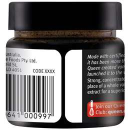 Queen Organic Vanilla Bean Paste