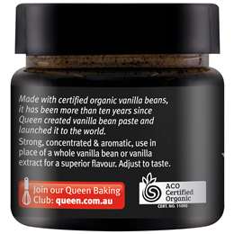 Queen Organic Vanilla Bean Paste