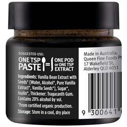 Queen Organic Vanilla Bean Paste