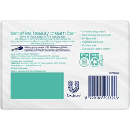Dove Beauty Cream Bar Sensitive Sensitive Soap
