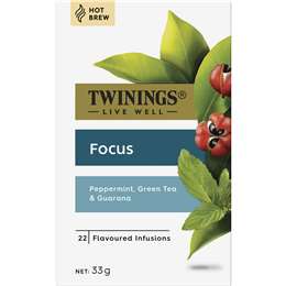 Twinings Live Well Focus Tea Bags 