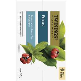 Twinings Live Well Focus Tea Bags 