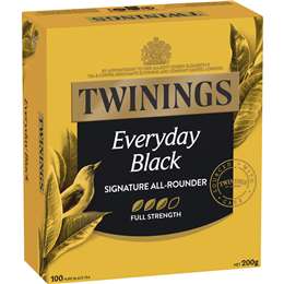 Twinings Every Day Black Tea Bags 100 Pack