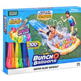 Water Slide Bunch O Balloons Water Slide Wipeout