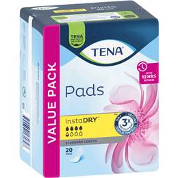 TENA Incontinence Pads Instadry Standard Length