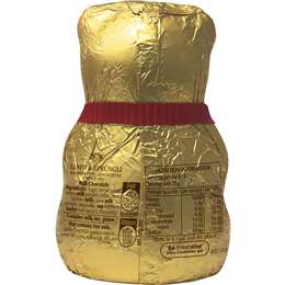 Lindt Milk Chocolate Teddy With Gold And Red Tag