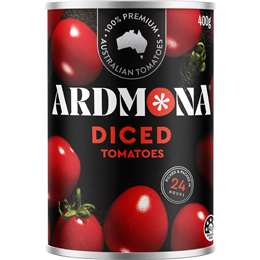 Ardmona Diced Vine Ripened Tomatoes 400g