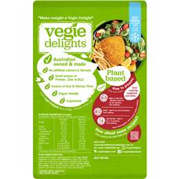 Vegie Delights Tender Crumbed Schnitzel Null