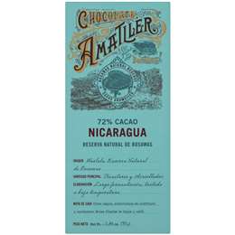 Chocolate Amattler Chocolate Amatler 72% Cacao Nicaragua Chocolate Bar