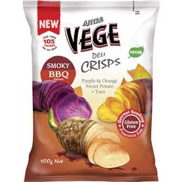 Vege Chips Deli Crisps Smokey Bbq 100g