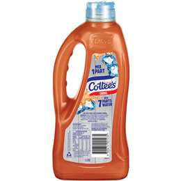 Cottee's Zero Sugar Cordial Fruit Cup Cordial Bottle